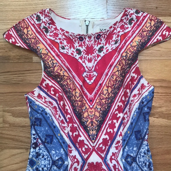 Colorful Xenia Boutique Dress - Picture 2 of 6